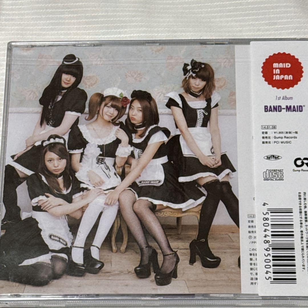 新品未開封BAND-MAID 1stアルバム MAID IN JAPAN 初回盤