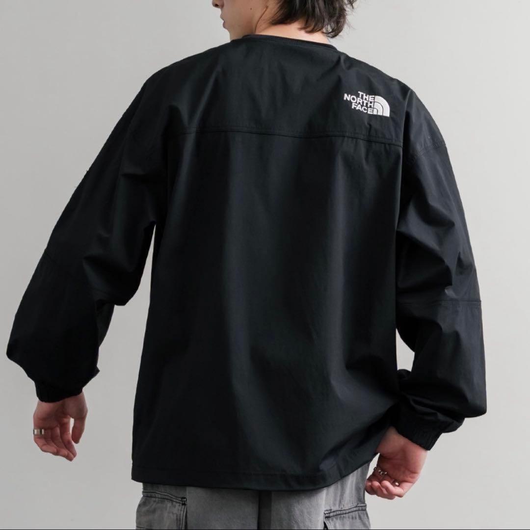 日本未入荷 ノースフェイス ALBANY EX CREWNECK ロンT 黒 L