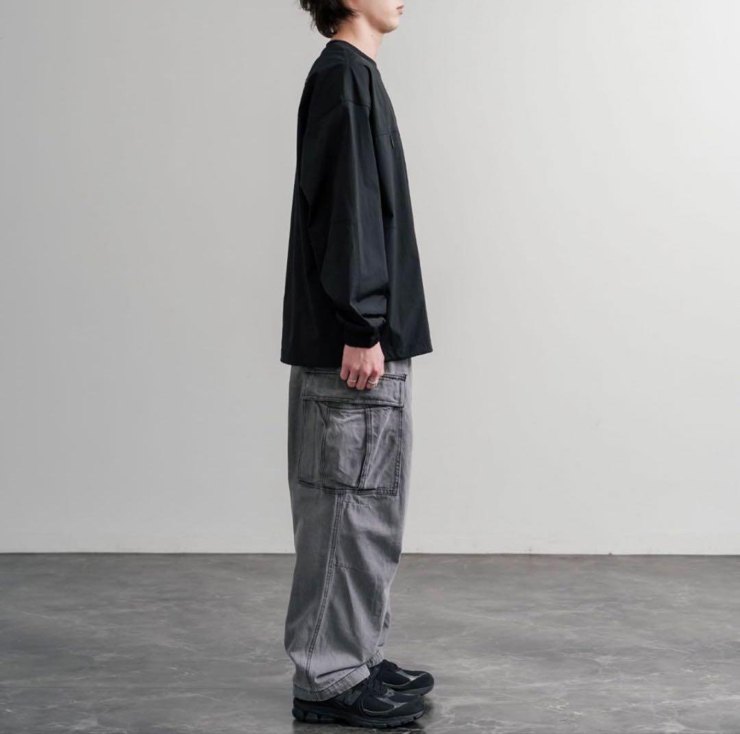 日本未入荷 ノースフェイス ALBANY EX CREWNECK ロンT 黒 L