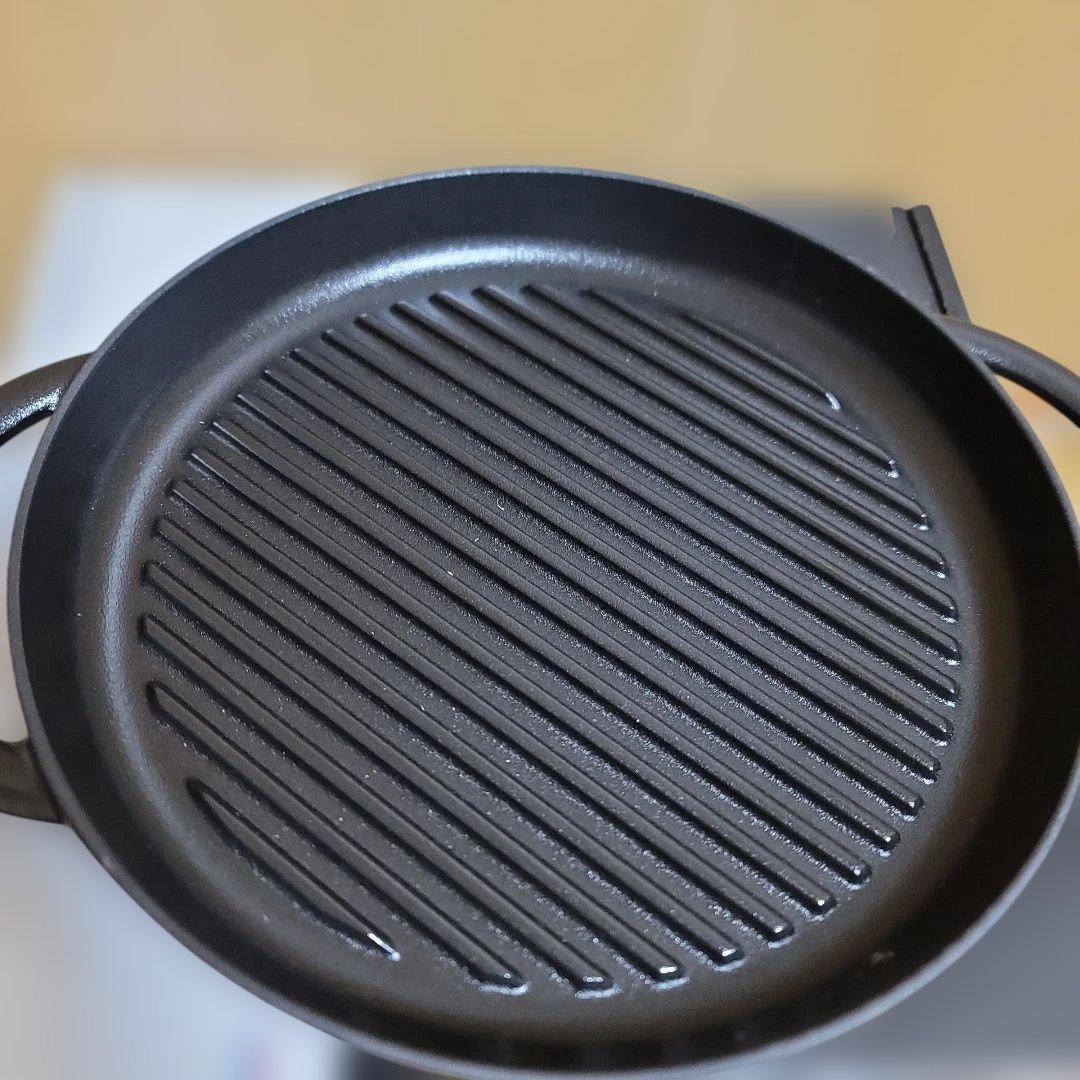 ストウブ スチーム&グリル 26cm ブラック staub