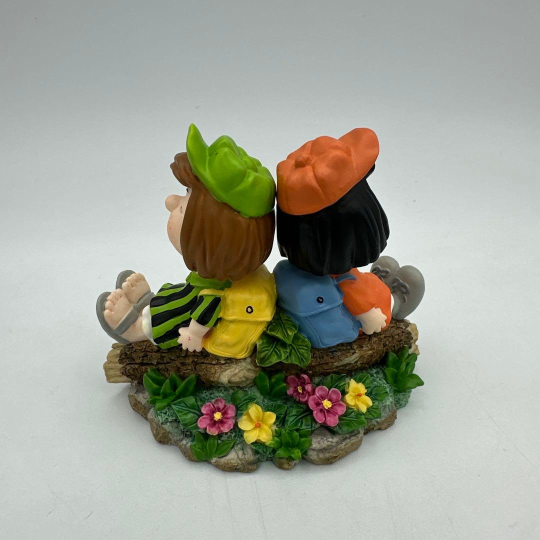 ラスト１個★PEANUTS 置き物 マーシー&ペパーミントパティ【未使用】