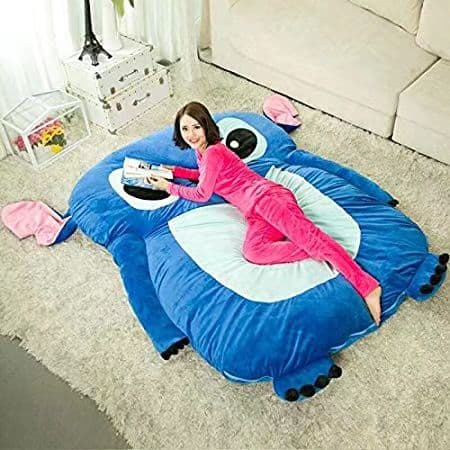 可愛い柄お勧めシングル折りたたみベッド 寝袋 可愛デザイン ふわふわ マットレス