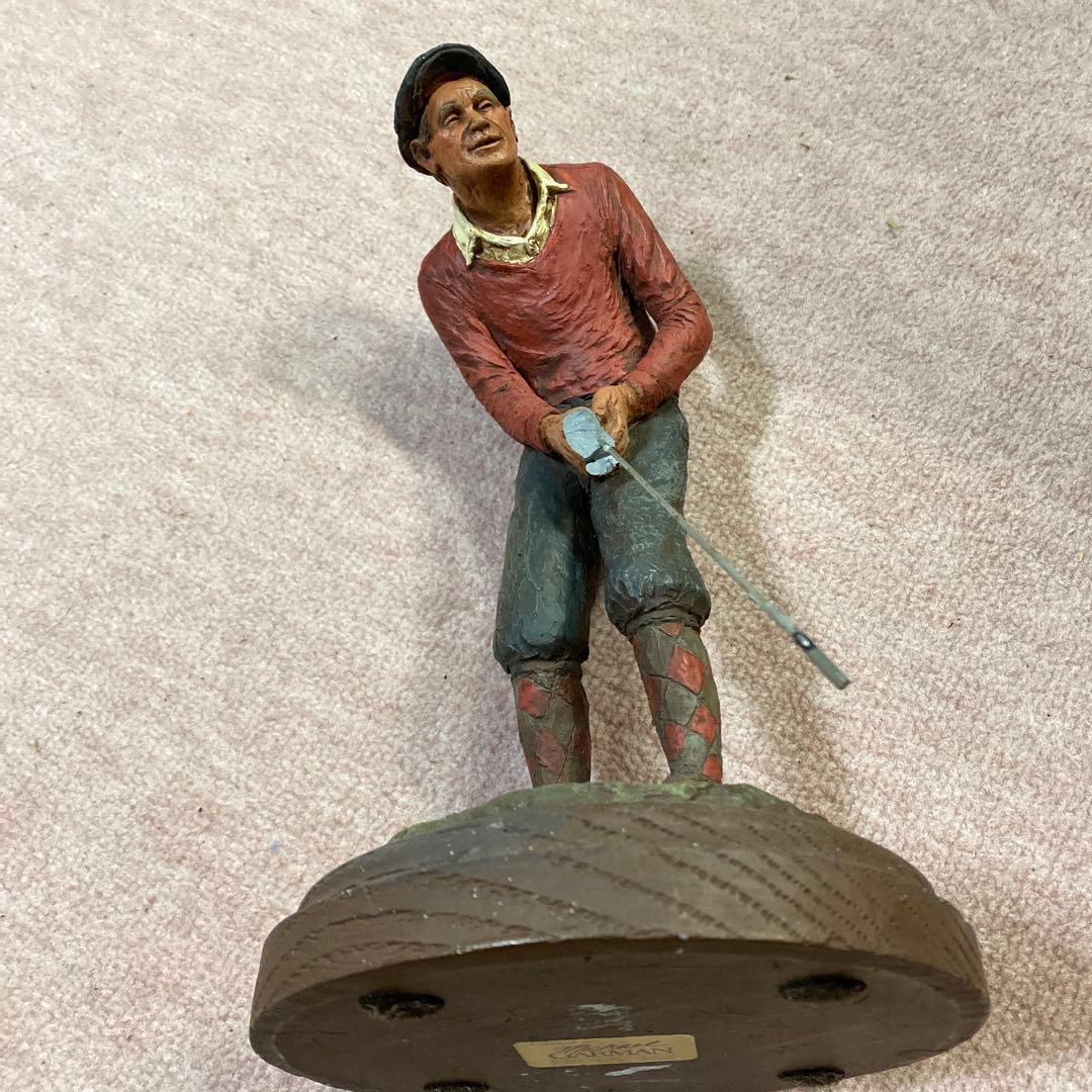 michaelgarman  ゴルフ　人形　ブロンズ像　置物