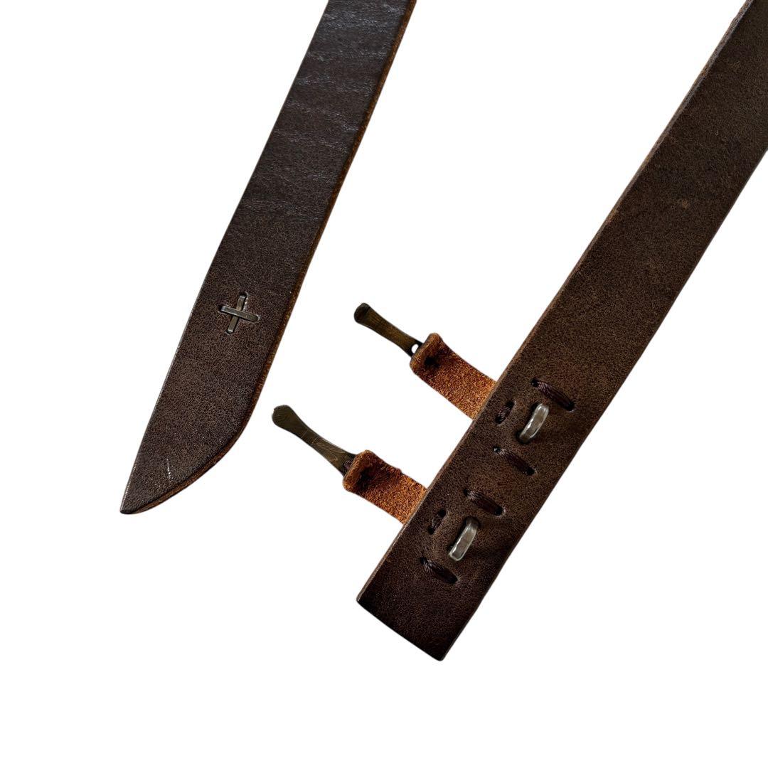 小物 m.a+ Early Production Hook Leather Belt