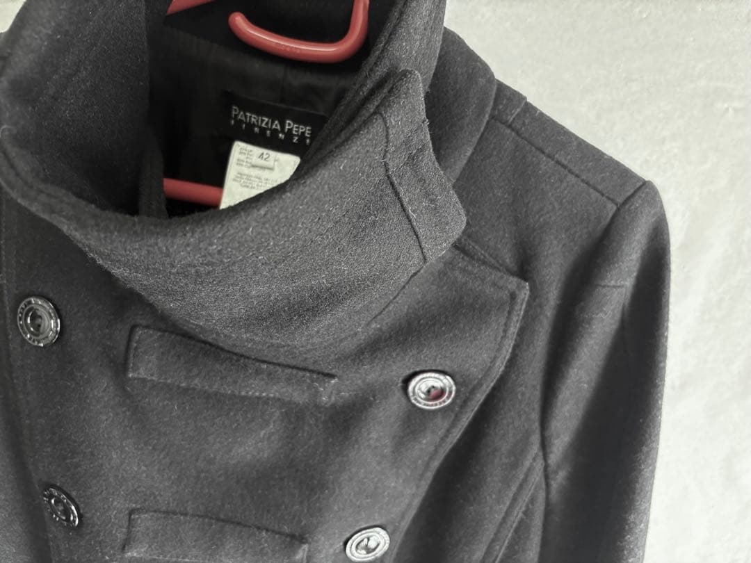 パトリツィアぺぺ★アーミーコート42/ブラック/ナポレオンジャケットコート