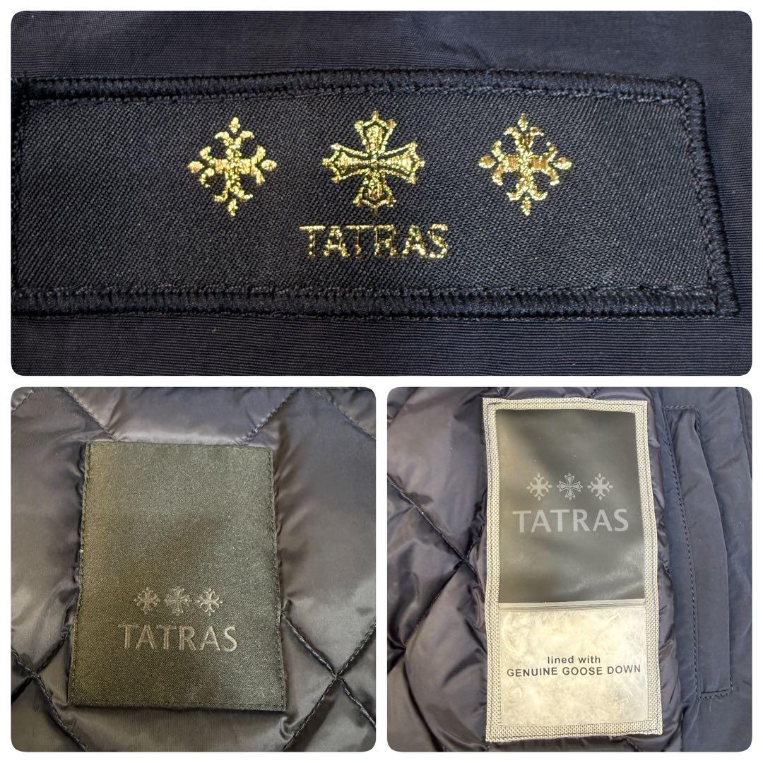 未使用級 TATRAS LEMPIC 近年モデル 切替2way ダウンジャケット