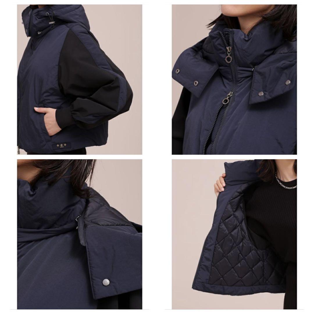 未使用級 TATRAS LEMPIC 近年モデル 切替2way ダウンジャケット