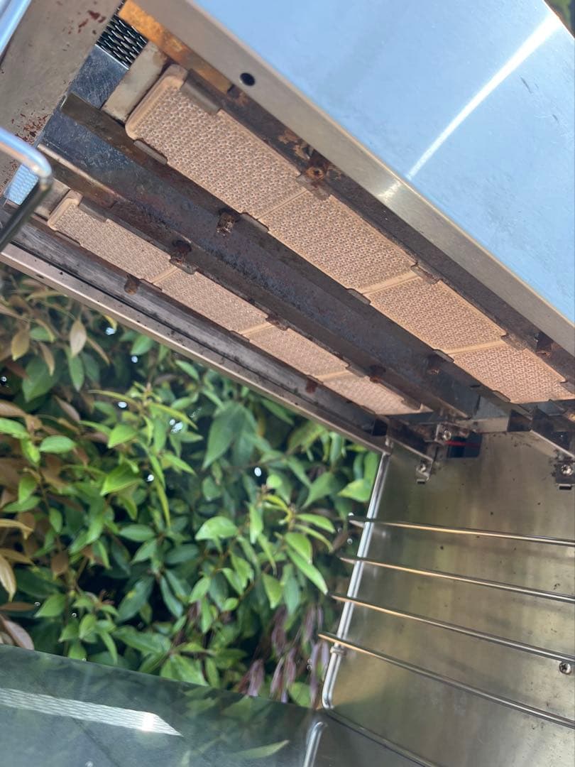 リンナイガス遠赤外線上火式グリラー　魚焼き器　都市ガス用　2019年