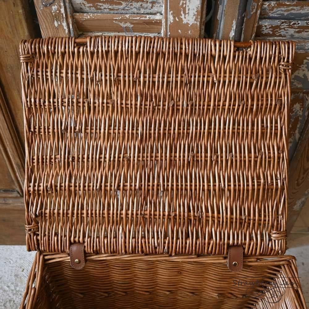 L3710-99-1 英国アンティーク フォートナム＆メイソン かご バスケット