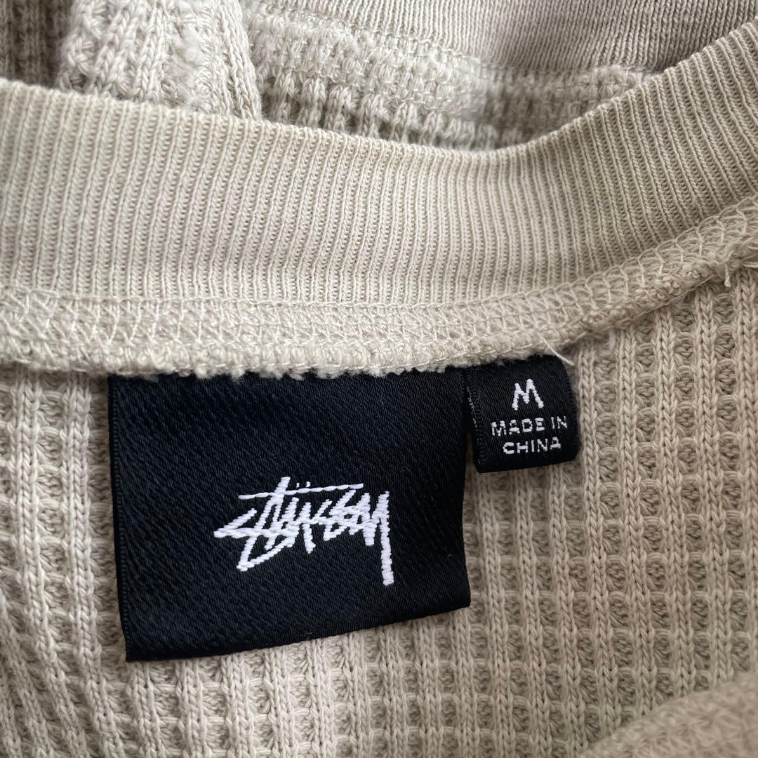 Stüssy カットソー M クリーム色