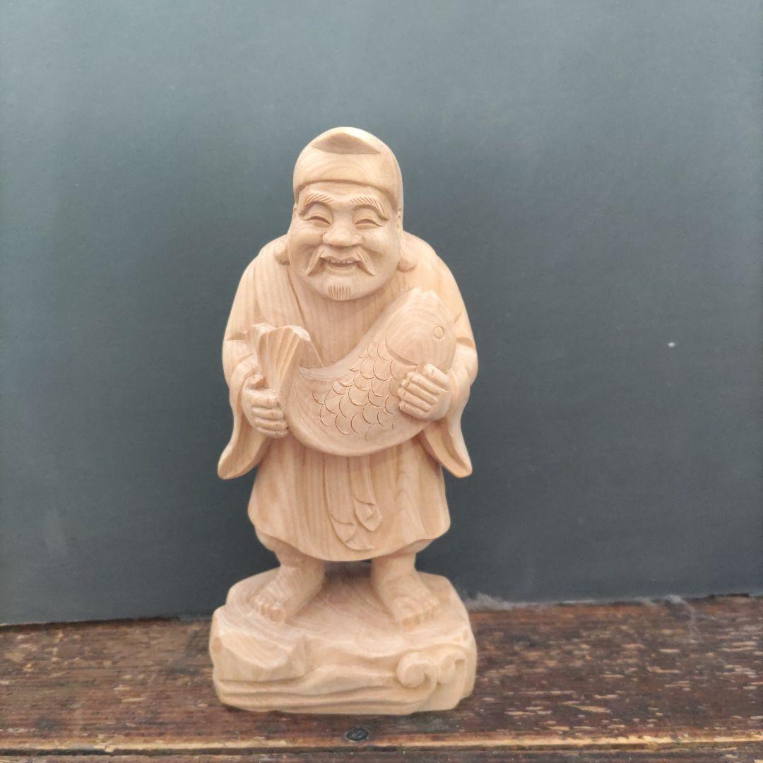 七福神　木彫り②