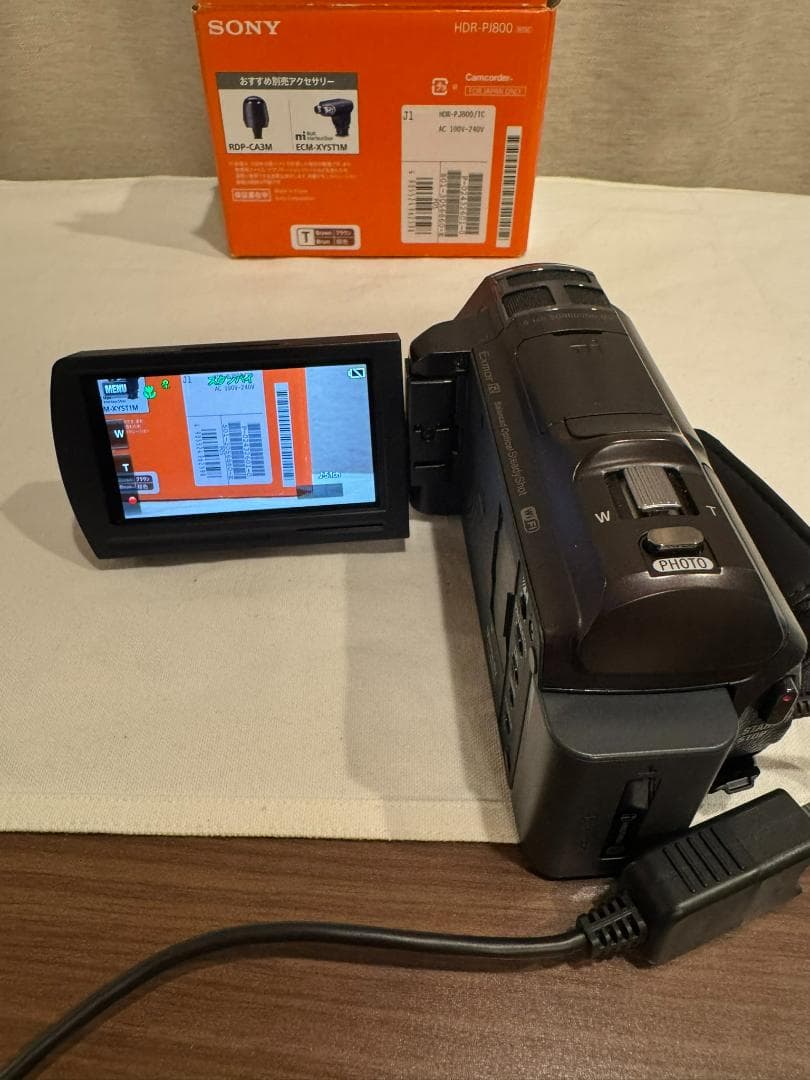 ★美品★SONY HDR-PJ800 ビデオカメラ