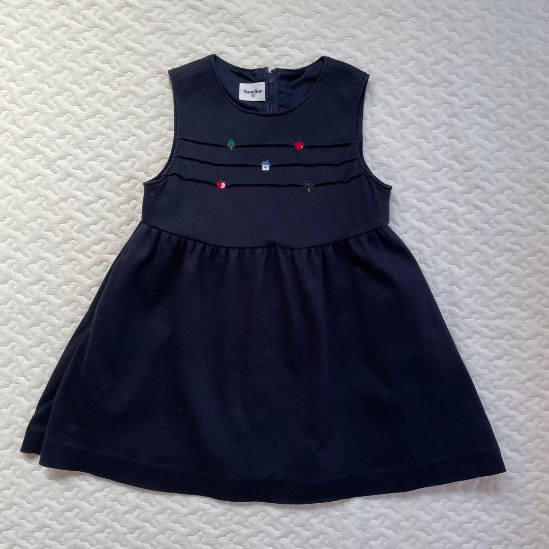 familiar　ワンピース　ジャンパースカート　ブラウス　セット　フォーマル