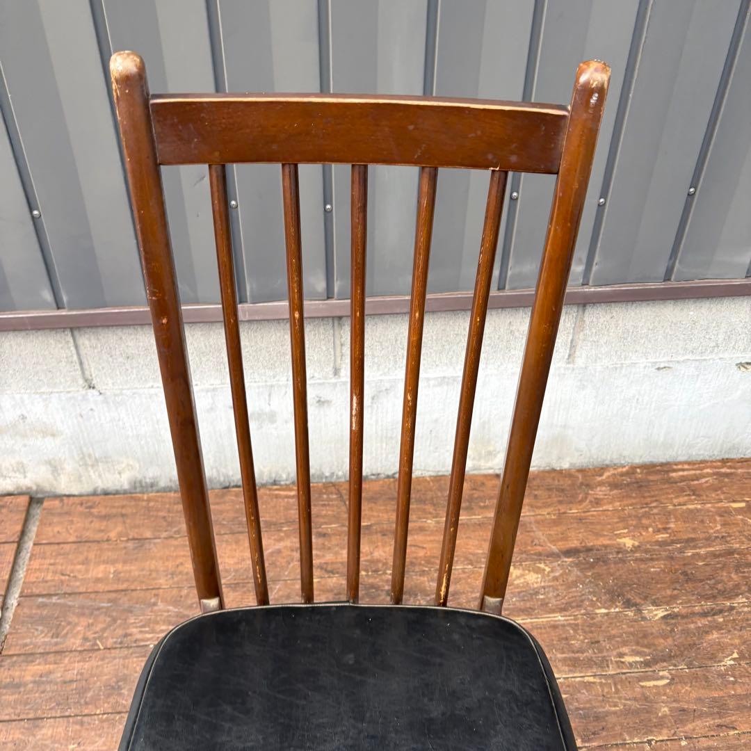 ①ヴィンテージ ミッドセンチュリー 木製椅子 ダイニングチェア ダイニングチェア