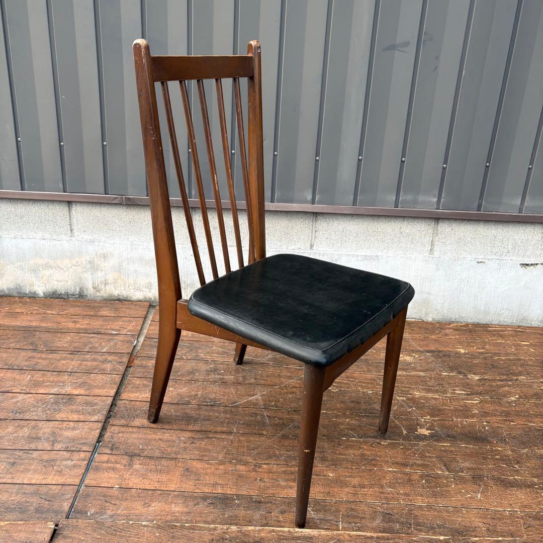 ①ヴィンテージ ミッドセンチュリー 木製椅子 ダイニングチェア ダイニングチェア