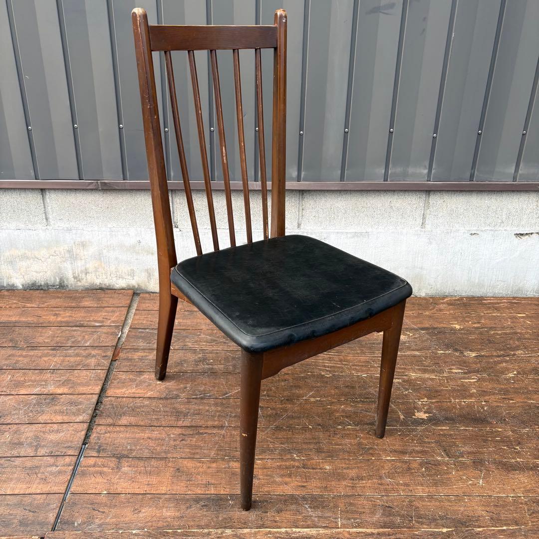 ①ヴィンテージ ミッドセンチュリー 木製椅子 ダイニングチェア ダイニングチェア