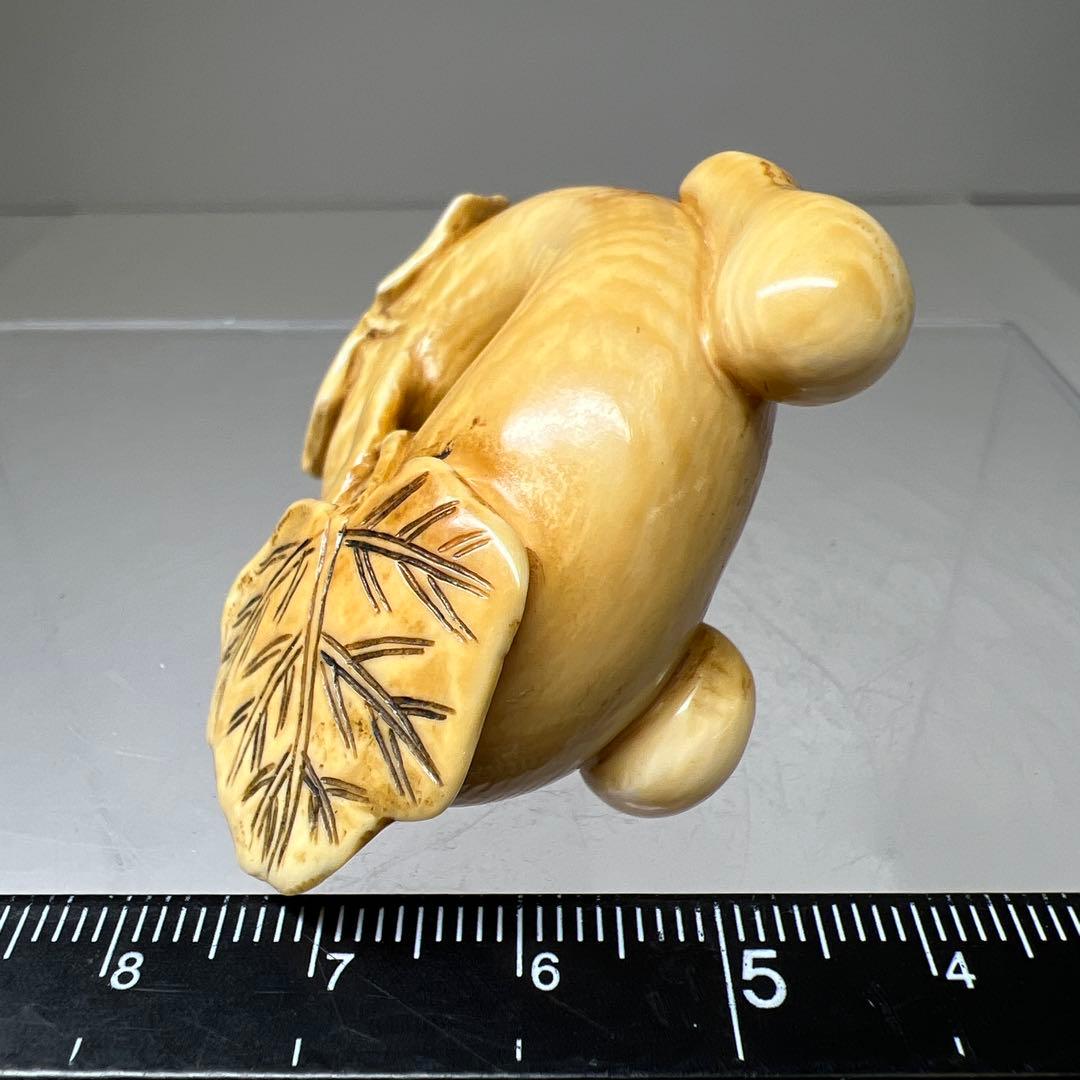 寛在銘　極上ヘチマ根付　30g 東Y8-0114☆2F