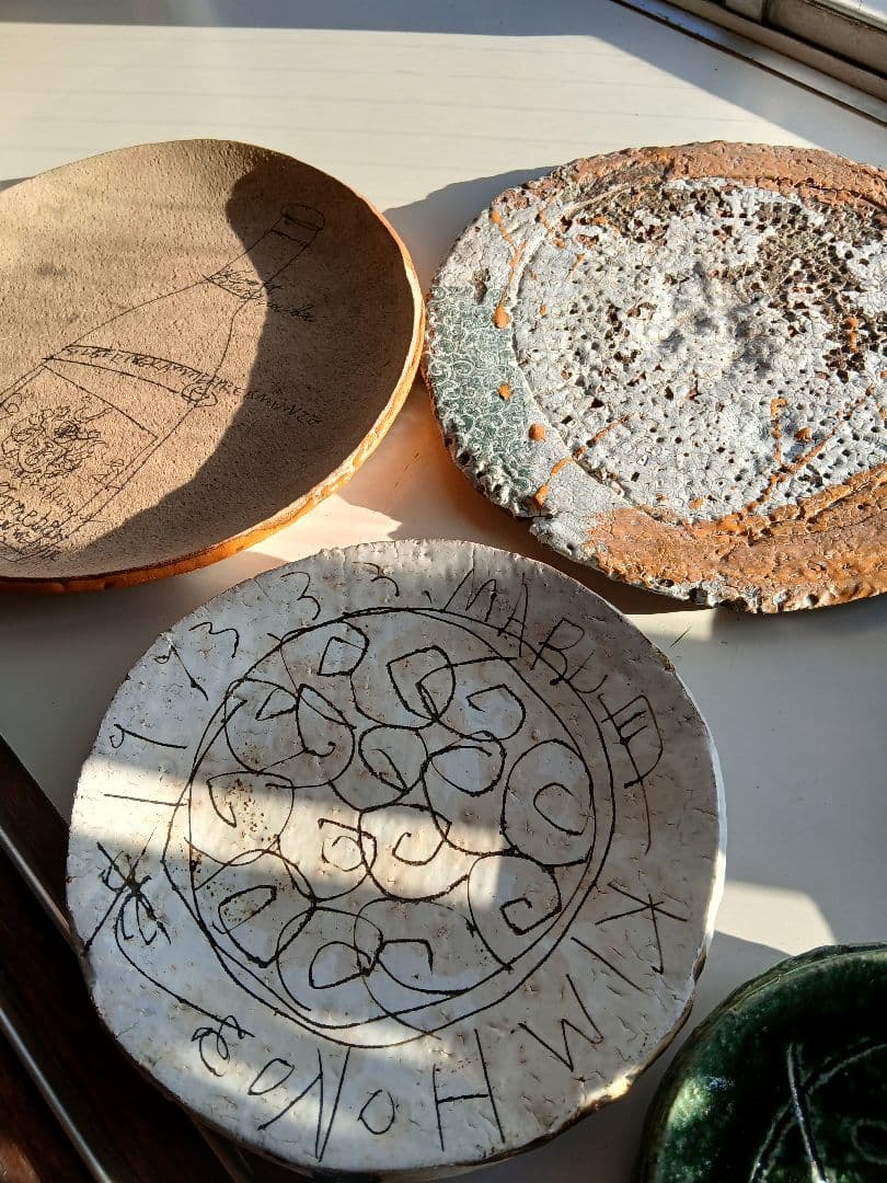 陶芸家　キムホノさん　大皿　中皿　小皿　豪華9点おまとめです！！