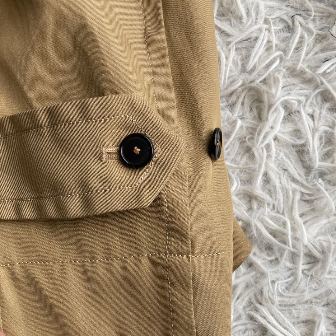 【美品】ケミット　ｋｅｍｉｔ　シルク混ワイドボリュームロングコート