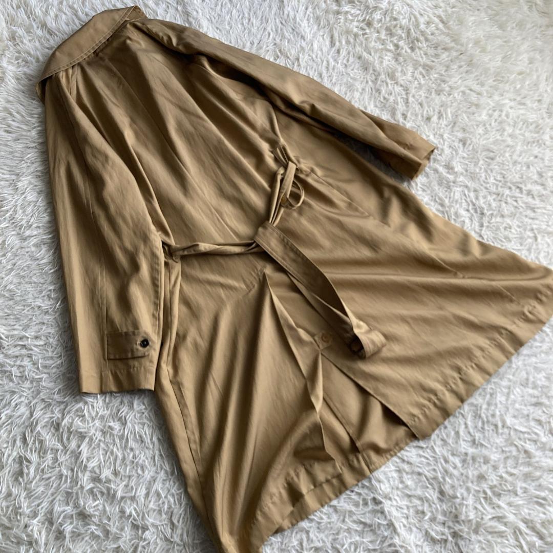 【美品】ケミット　ｋｅｍｉｔ　シルク混ワイドボリュームロングコート