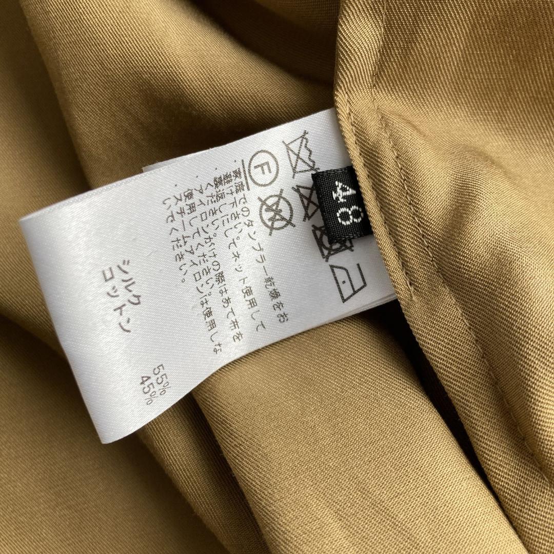 【美品】ケミット　ｋｅｍｉｔ　シルク混ワイドボリュームロングコート