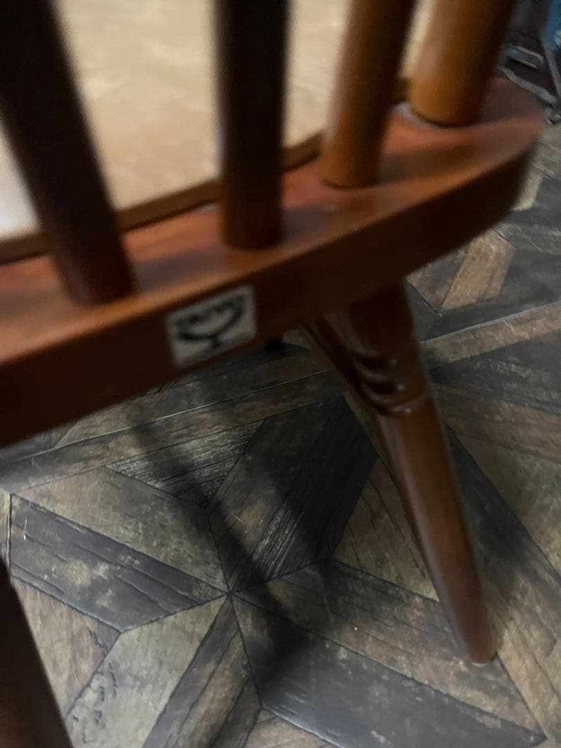 レトロチェア 昭和レトロ 椅子 セット 当時物 インテリア ビンテージ