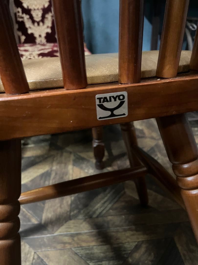 レトロチェア 昭和レトロ 椅子 セット 当時物 インテリア ビンテージ