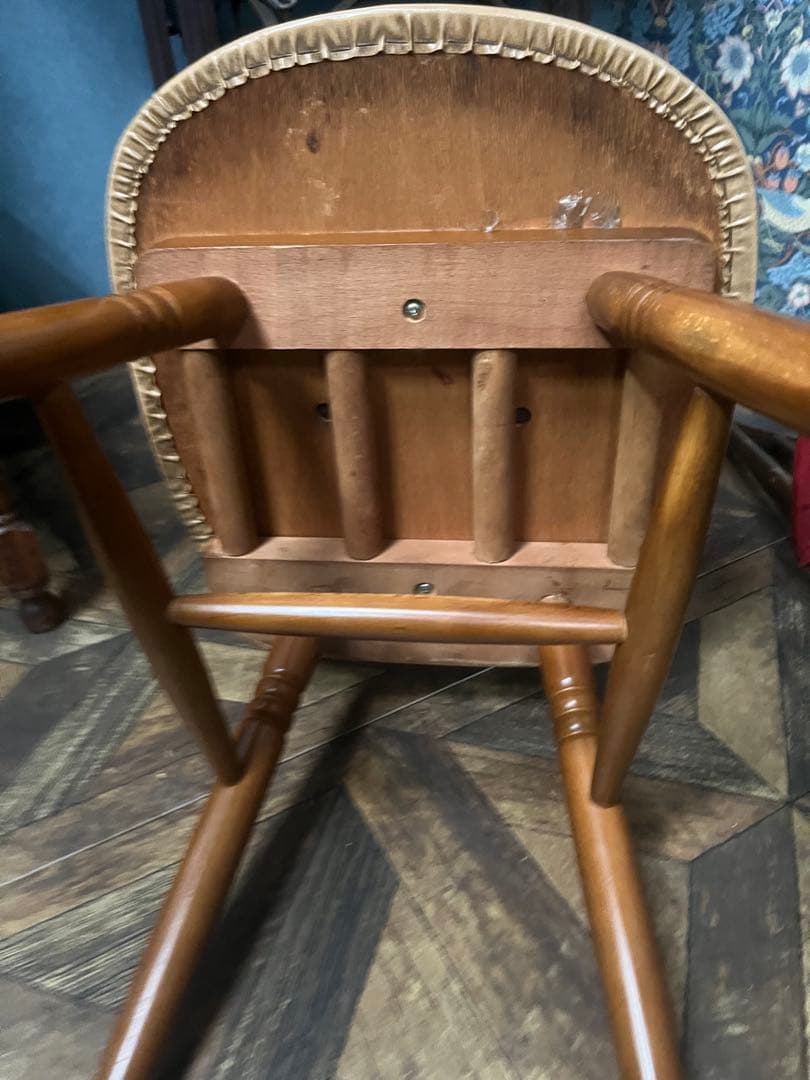 レトロチェア 昭和レトロ 椅子 セット 当時物 インテリア ビンテージ