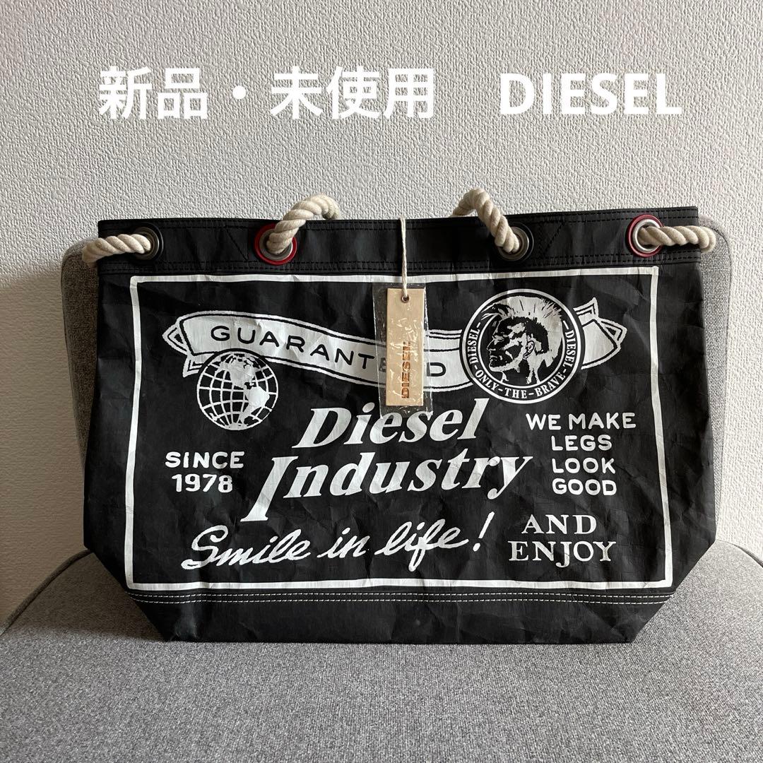専用商品【新品タグ付き】DIESEL ディーゼル ペーパーファイバートートバッグ