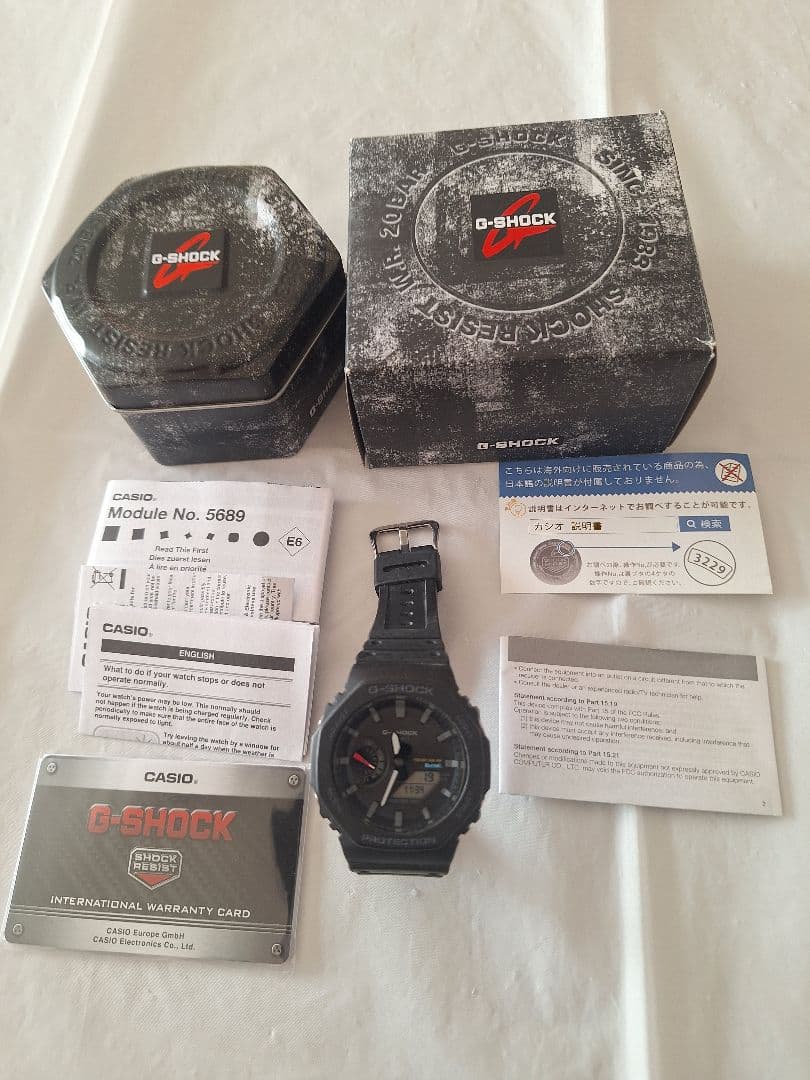 G-SHOCK GA-B2100-1AER ブラック