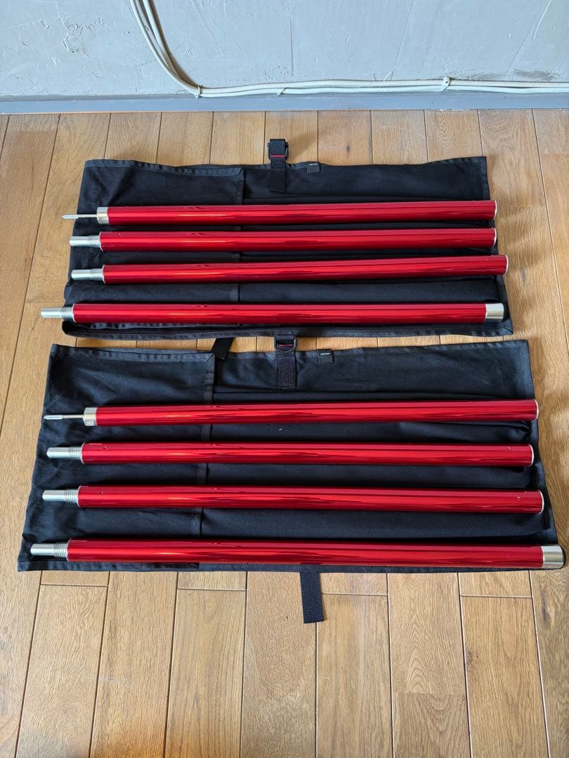 サンセットクライマックス　Pole 2.4 Red ポール2.4 赤　2本セット