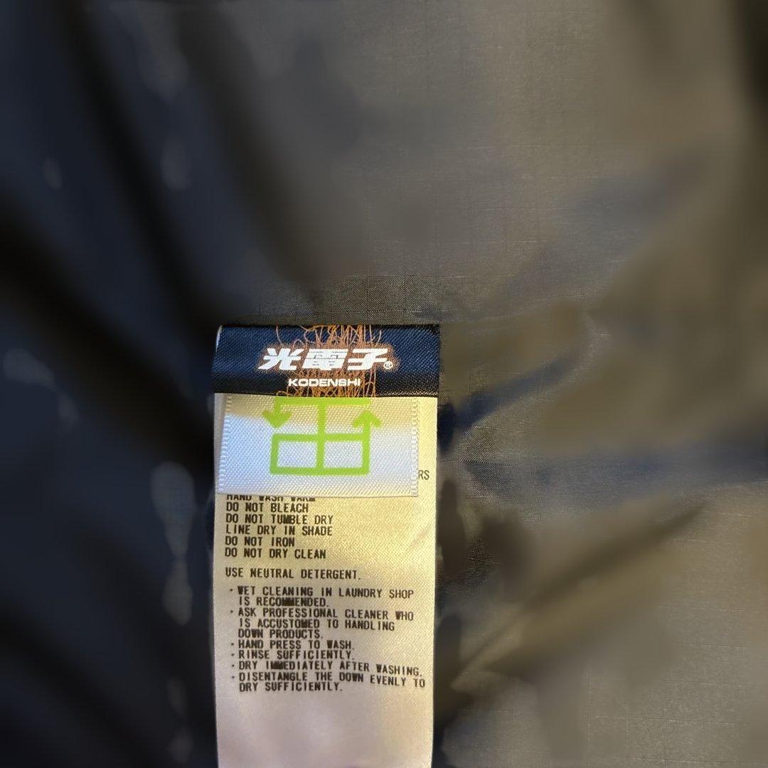 中古★ノースフェイス パープルレーベル フィールドダウンコート ブラック WS