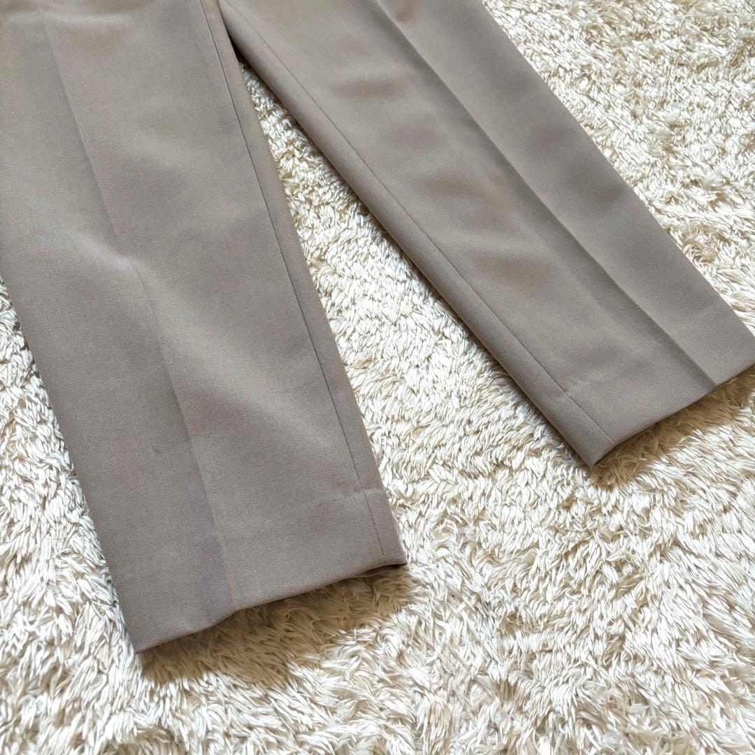 美品✨2023年 プラステ セットアップスーツ ノーカラー 洗える ベージュ