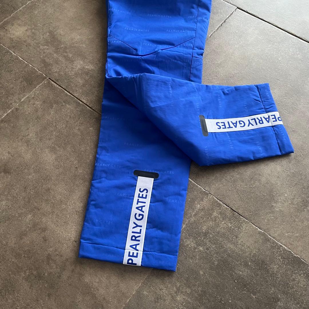 【新品】 パーリーゲイツ ナイロンストレッチロゴジャガード パンツ 5 Lサイズ