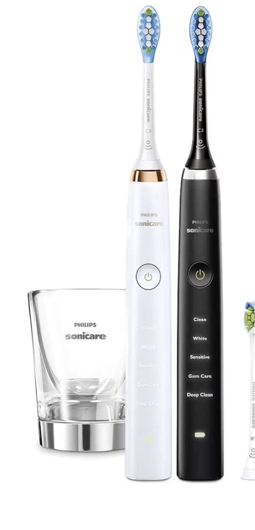 フィリップス 電動歯ブラシ ダイヤモンドクリーン 2本HX9399/17