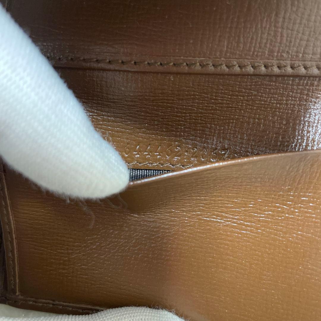 GUCCI　グッチ　折り財布　ホースビット　　美品❗
