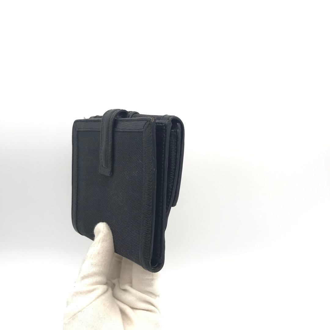 オールドグッチ　グッチ財布　グッチ折り財布　グッチキャンバス　グッチレザー