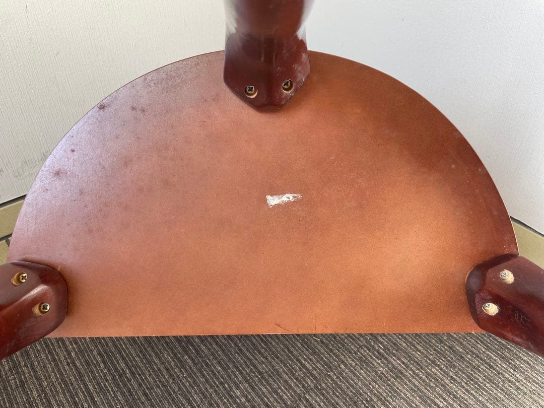 アンティーク ジュエリーチェスト 4段 猫脚 半円