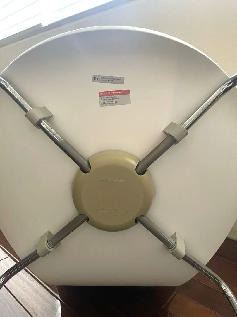 フリッツハンセン　セブンチェア　白　②