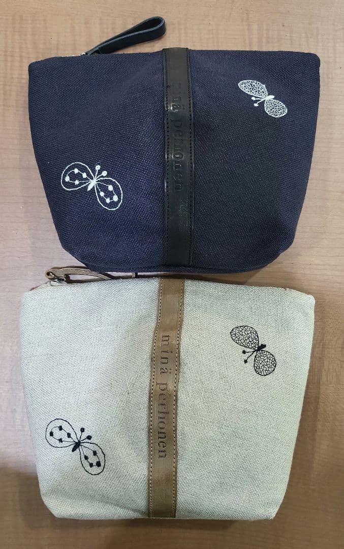 ミナペルホネン チャバタポーチ mina perhonen　２つセット