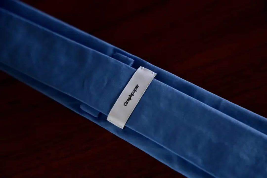 グラフペーパーネクタイ ALUMO Necktie BLUE