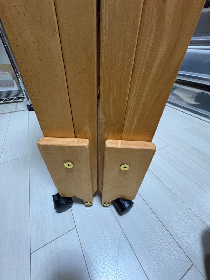 とし。　中居木工　スノコベッド　折りたたみベッド