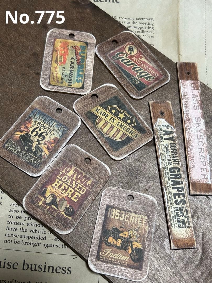 ウッドタグアメリカンROUTE No.775