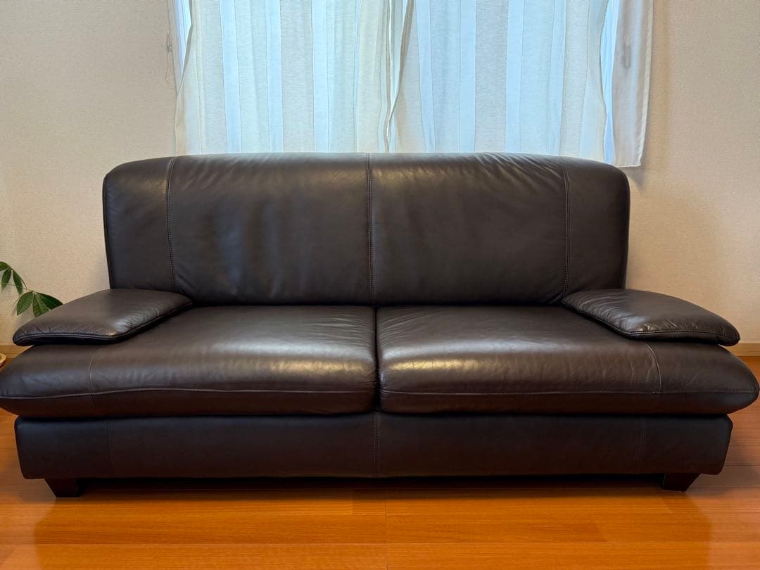 け*い様 unico REX レザーソファ　２人掛け 【（再）価格最終変更】