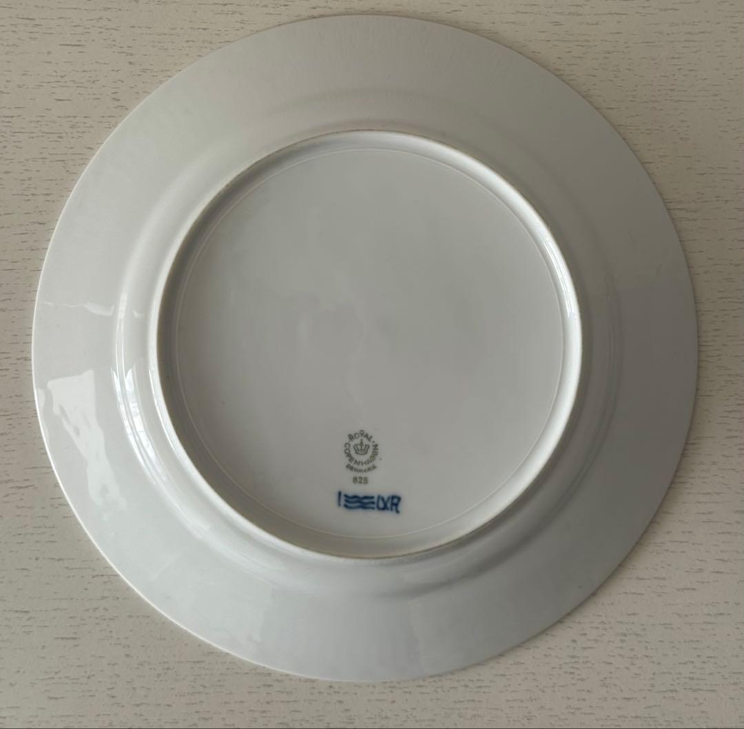 ロイヤルコペンハーゲン　ブルーフルーテッド　ハーフレース　プレート　大皿