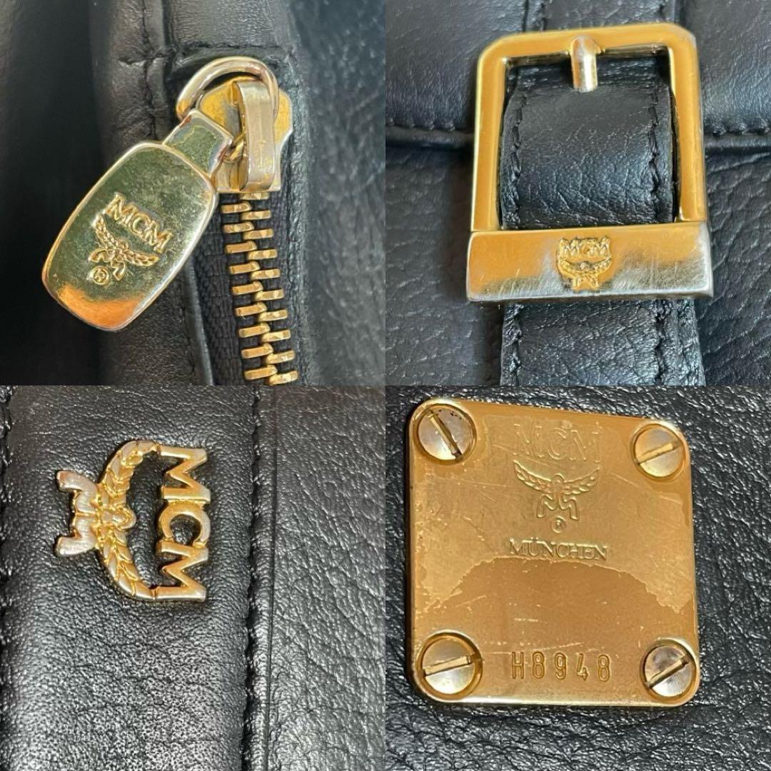 MCM エムシーエム　バックパック　リュックサック 鞄　レザー