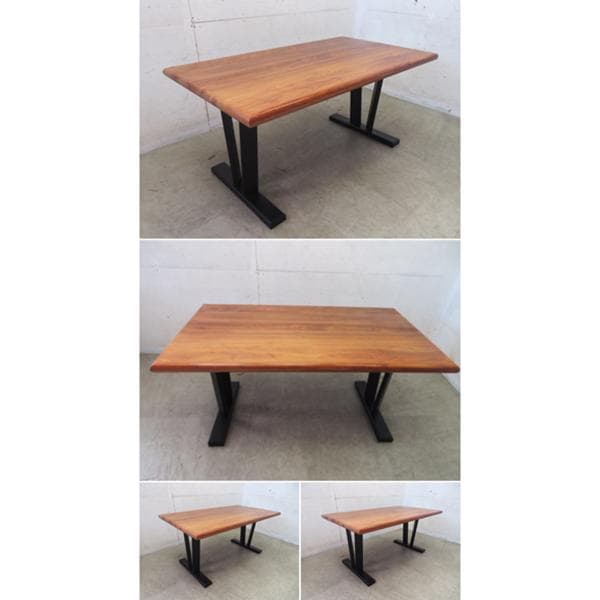 美品■IDC大塚家具■起立木工■ウォールナット材■レクト■ダイニングテーブル