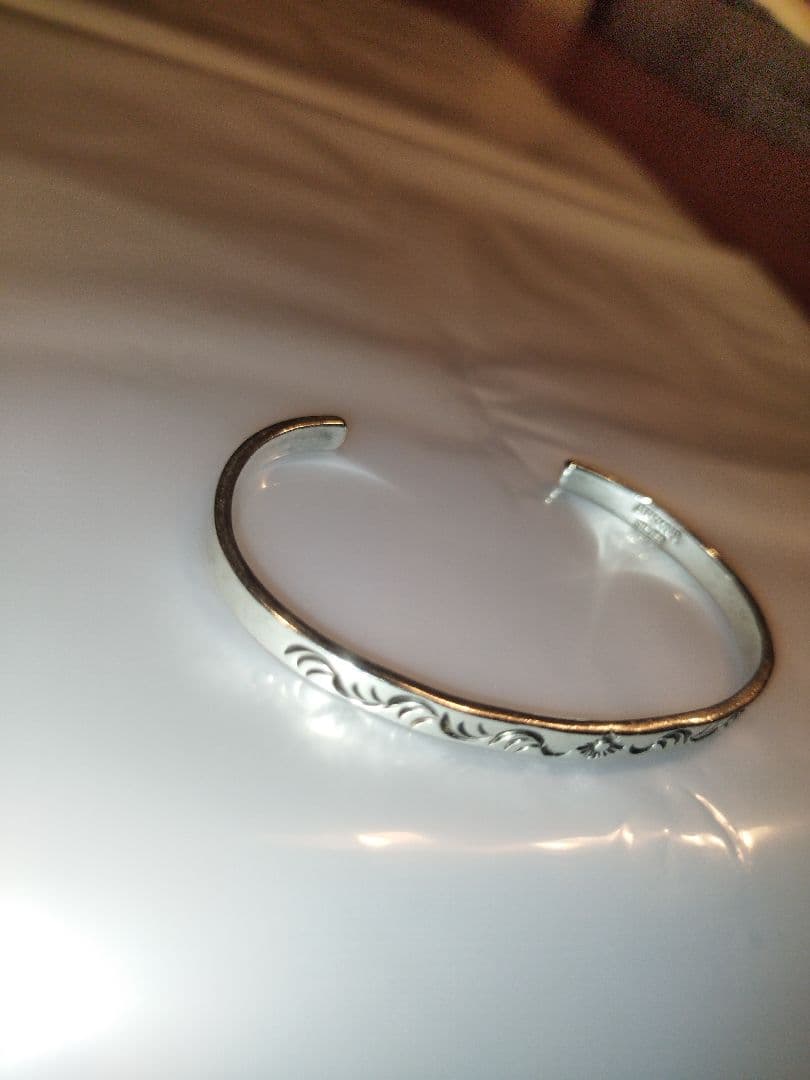 ARIZONA FREEDOM B-7a シルバー925 太陽神 唐草 バングル