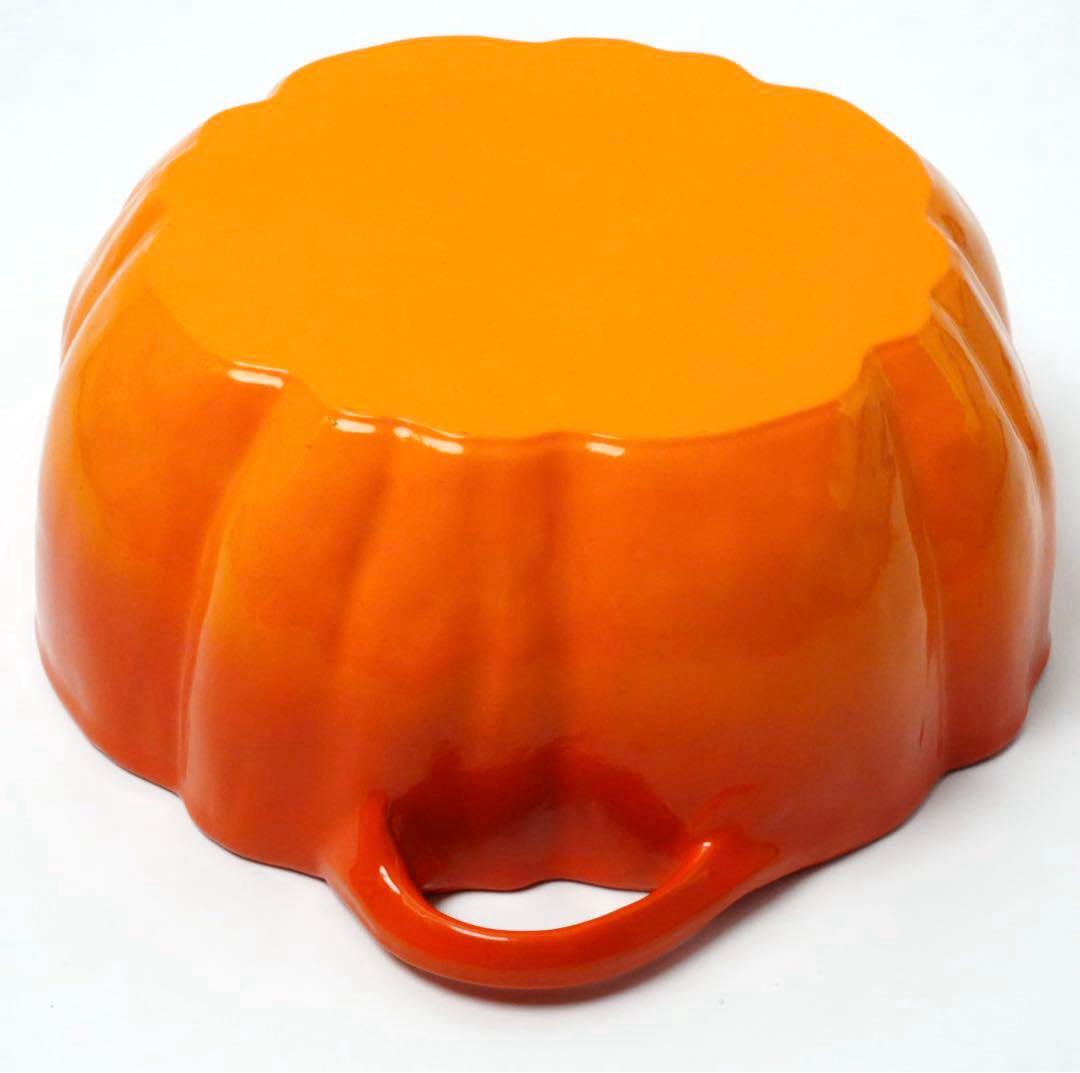 希少⭐︎ストウブ staub ココット パンプキン　オレンジ　24cm ビンテージ