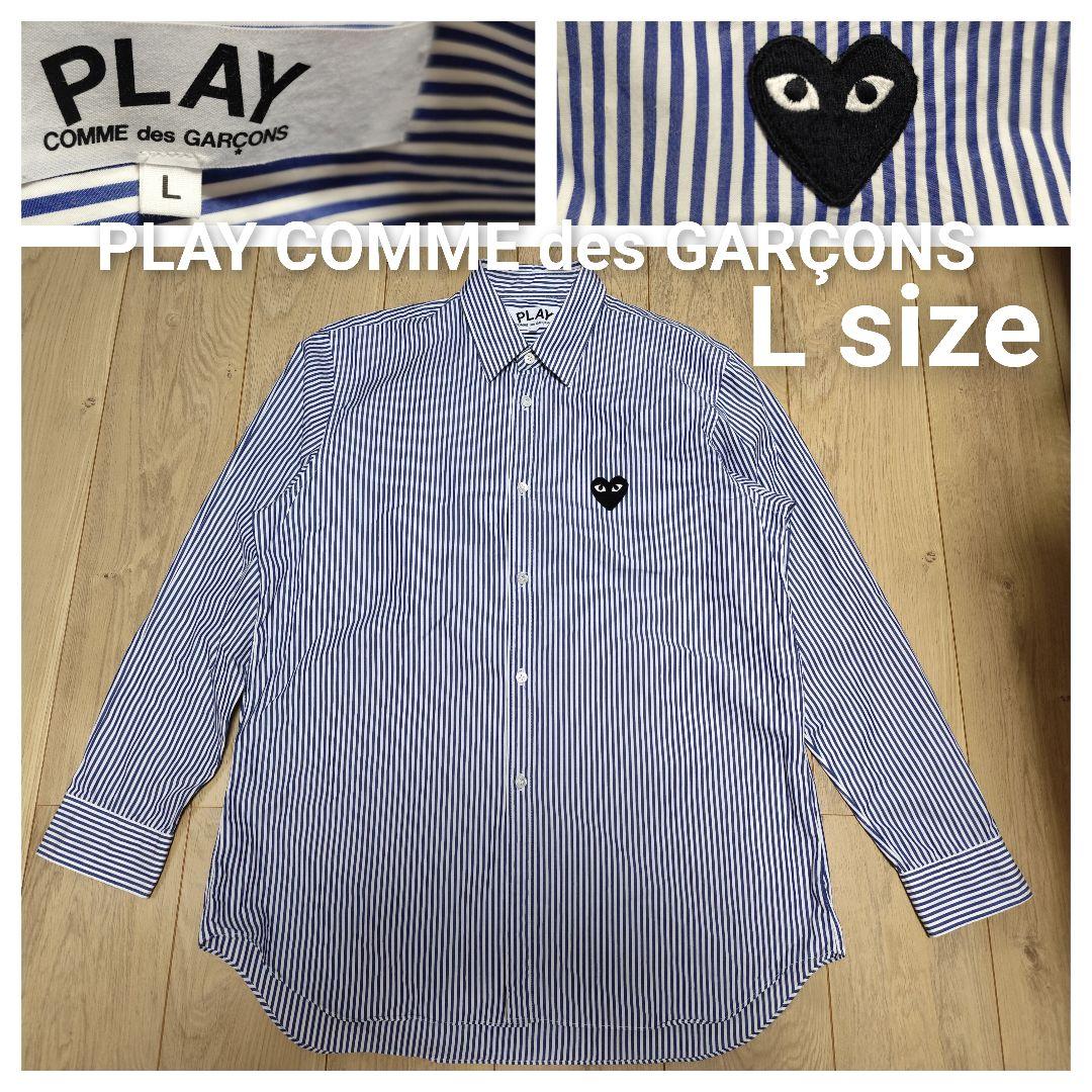 PLAY COMME des GARONS L プレイコムデギャルソン長袖シャツ
